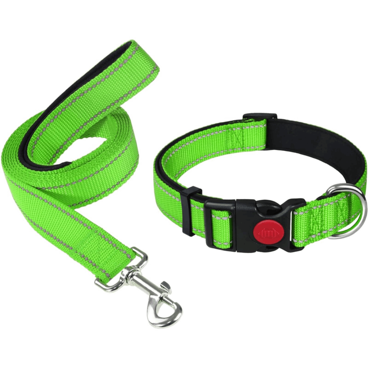 Durable & Stylish Dog Collar and Leash Set – Medium Size, leash Length:140cm, collar length 40cm