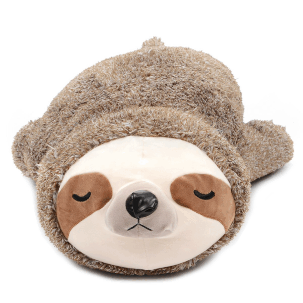 Cute Heartbeat Stuffed Seal Toy – Length: 55cm, Width: 22cm
