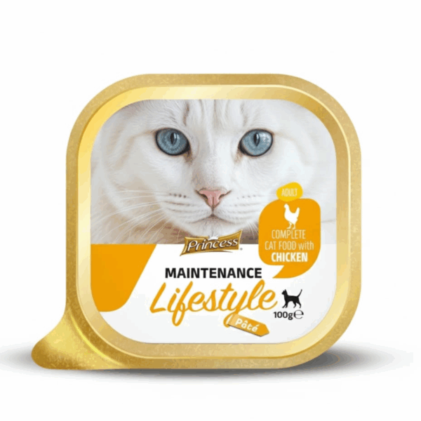 Princess Wet food Pate for Adult Cat , Chicken 100 g