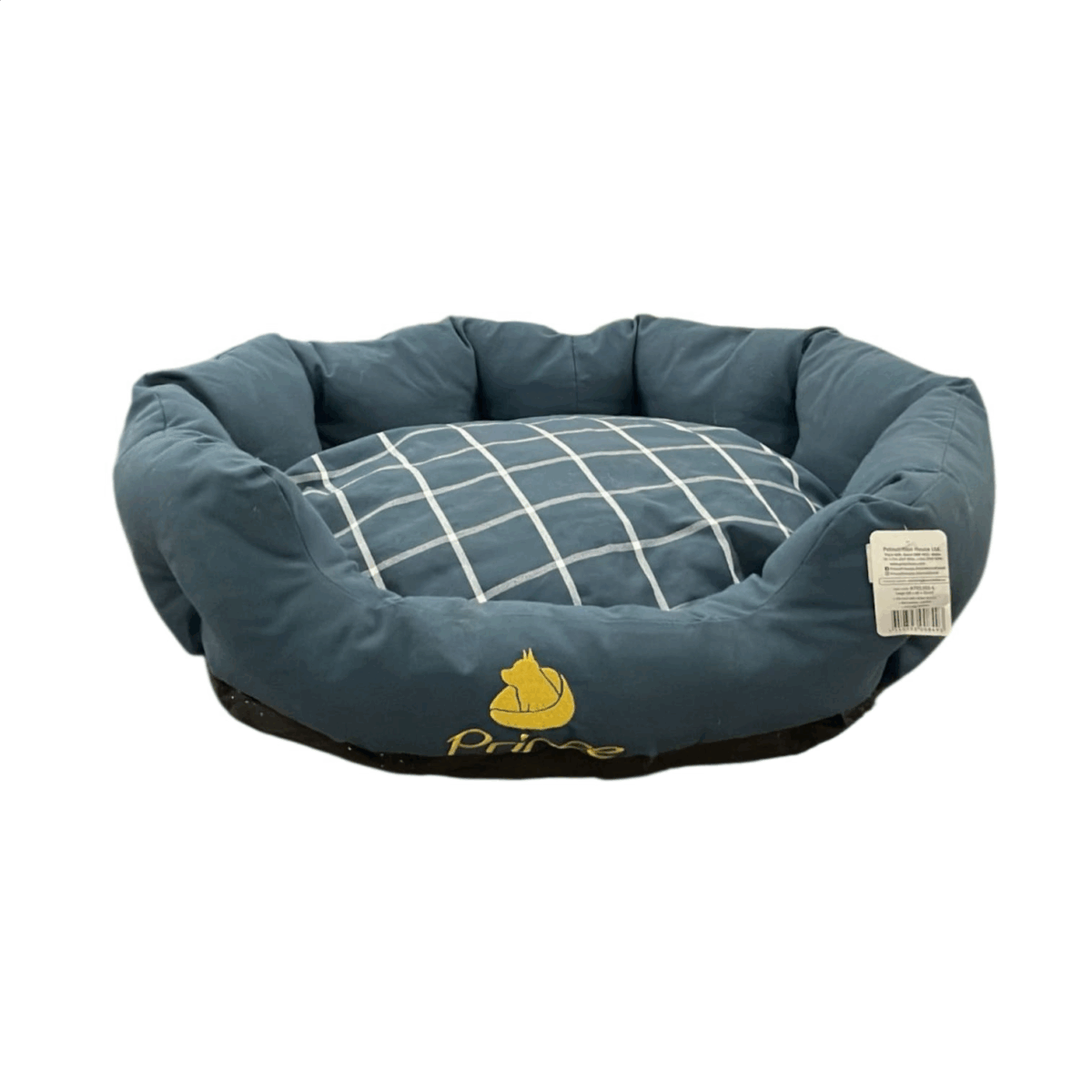 Pet Bed dark blue Stripe Small size 68*60*25 cm