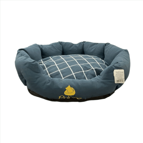 Pet Bed dark blue Stripe Small size 68*60*25 cm