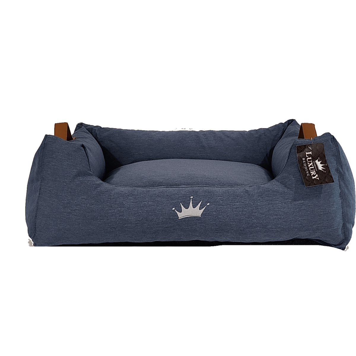 Rectangular Waterproof Bed For Dogs Blue