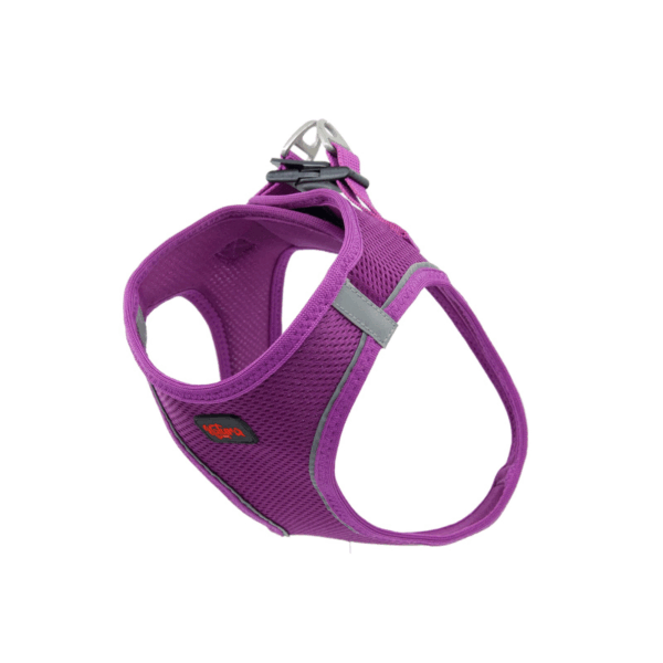 Natura Air Net Harness M size purple color produced for small and medium breed dogs