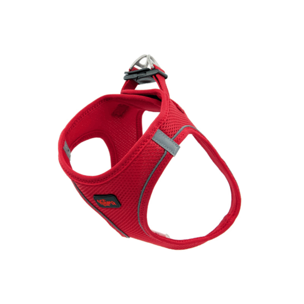 Natura Air Net Harness L Red, produced for small and medium breed dogs