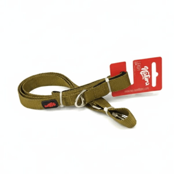 Natura Leash – Olive Green Color, 140 cm Length