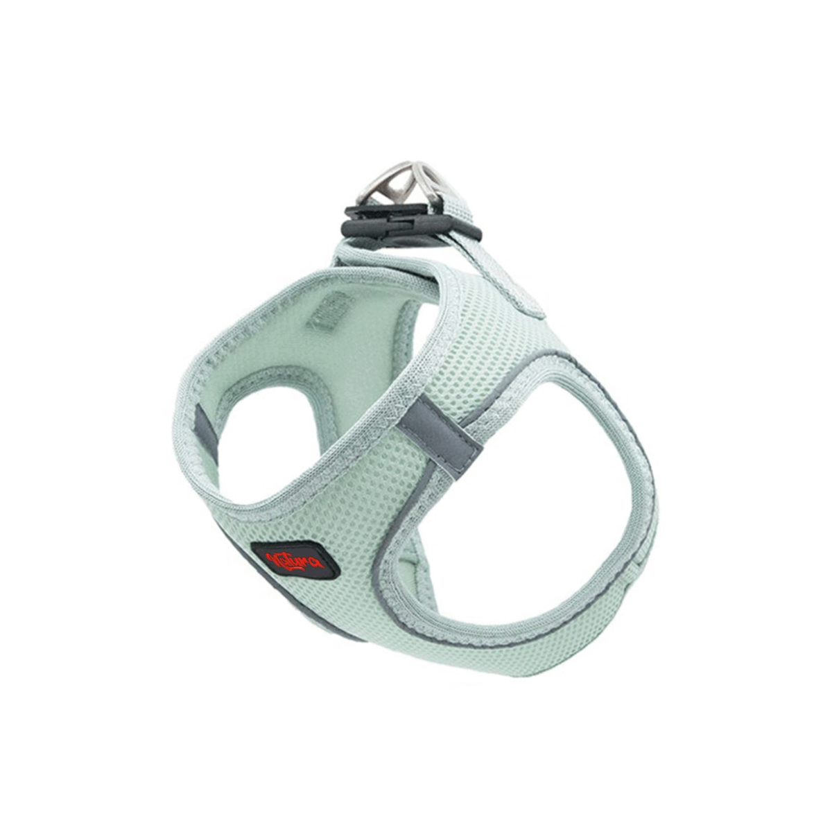 Natura Air Net Harness L green lily produced for small and medium breed dogs