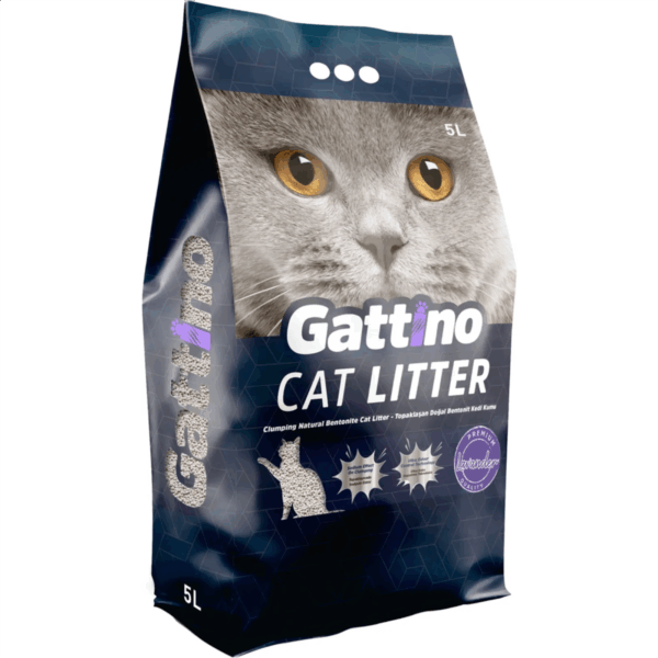 Gattino Cat Litter Lavender Scented 5 L