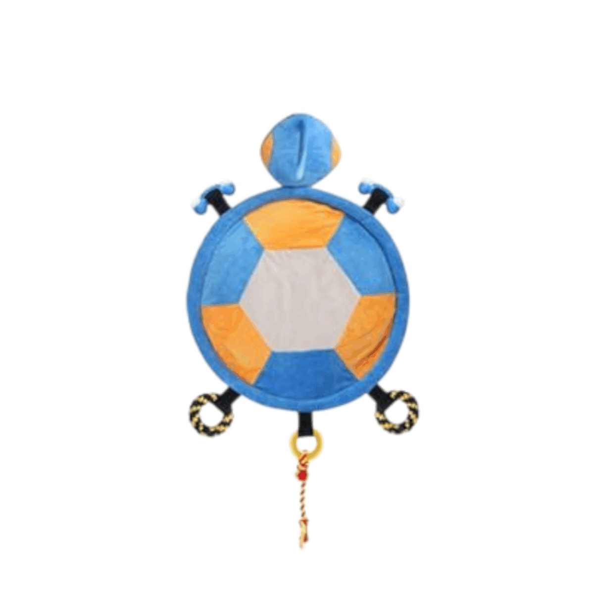 Puppy Play Mat with Teething Toys, and turtle design - Width 51 cm Length 58.5 cm