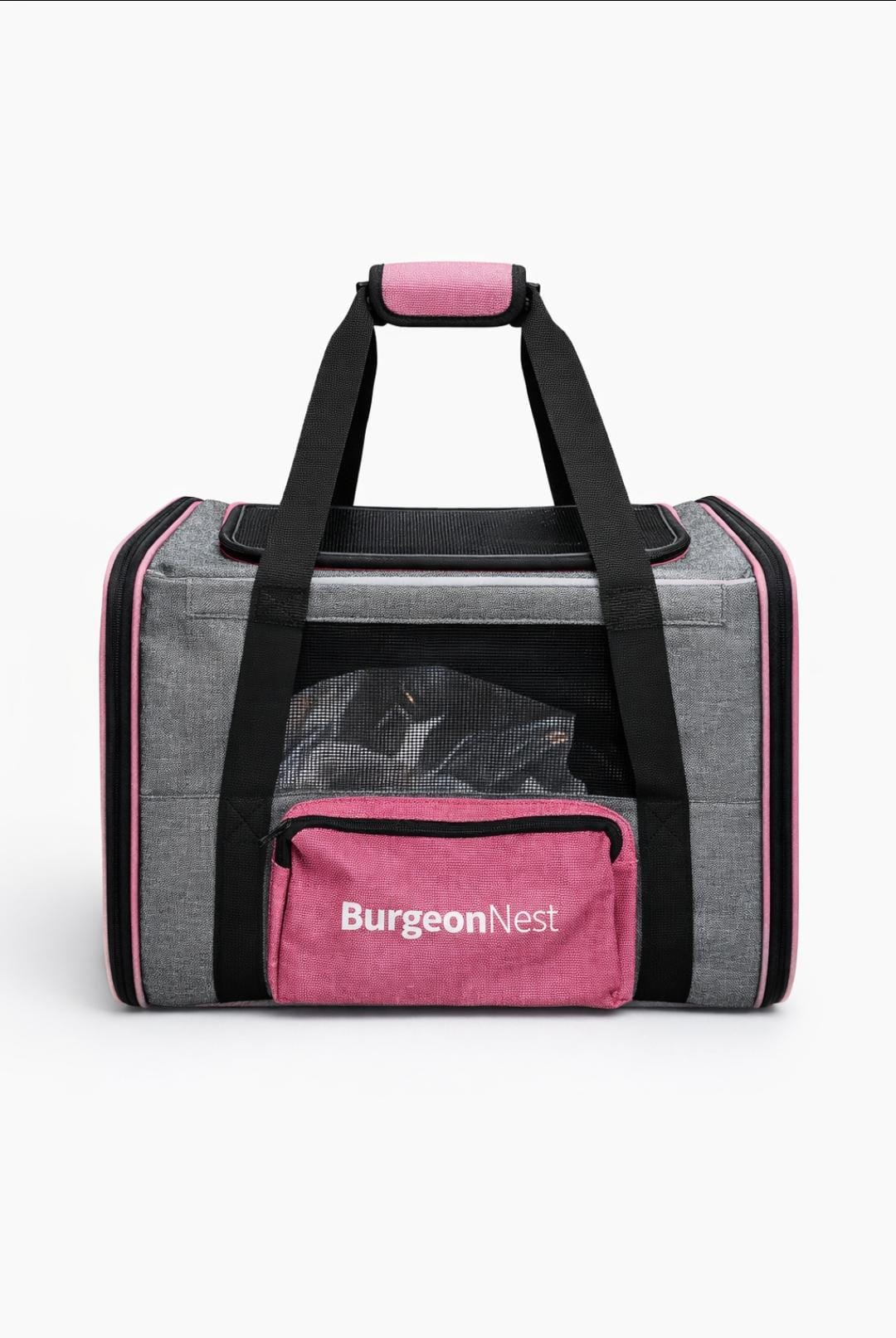 Small Pet Carrier - Length 46 Cm Height 31 Cm Width 31 Cm حامل حيوانات أليفة صغير - الطول 46 سم، الارتفاع 31 سم، العرض 31 سم