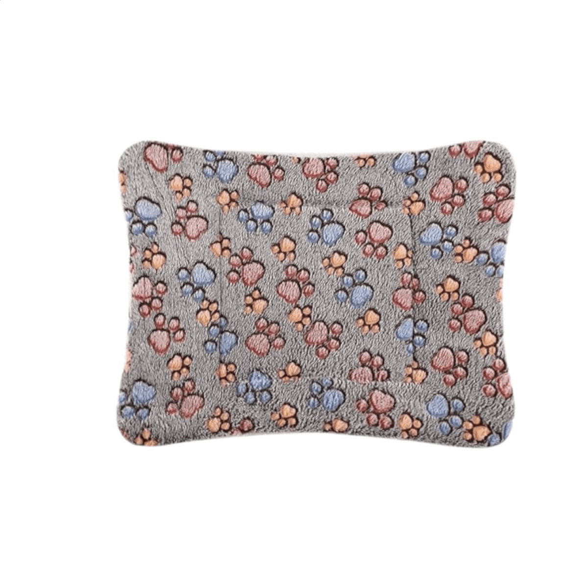 Ultra Soft Pet Bed Mat , Reversible Fleece Kennel Pad Cozy Washable Thickened 47*33 cm