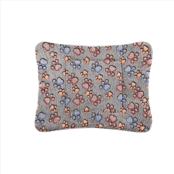 Ultra Soft Pet Bed Mat , Reversible Fleece Kennel Pad Cozy Washable Thickened 47*33 cm