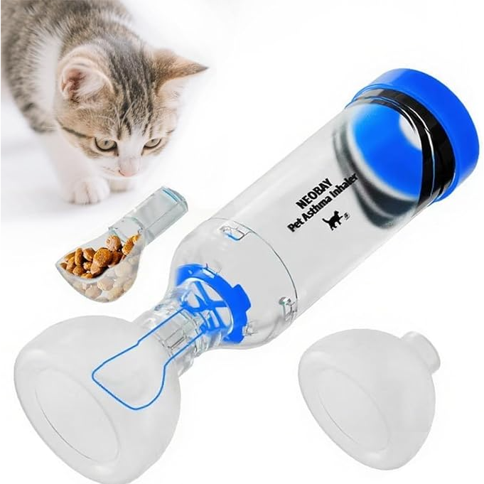 Inhaler Spacer for Cats with Asthma & Respiratory Issues