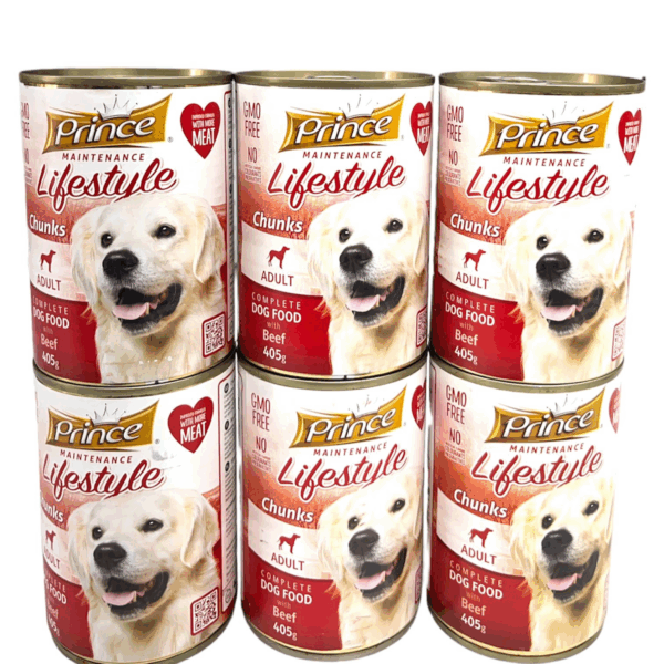 Prince Life Style Chunk Beef 405 G - 6 Pcs - برينس لايف ستايل قطع لحم بقر 405 جرام - 6 قطع