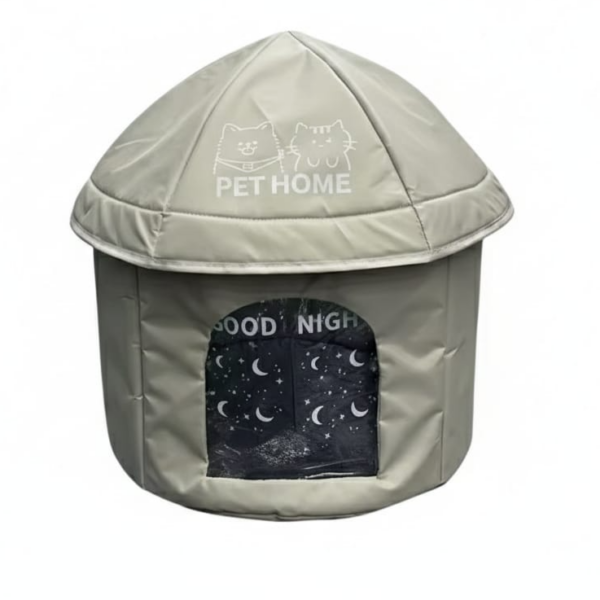 Pet House, Lightweight,waterproof, Easy To Set Up, Length 35 cm, Weight 35 cm, Height  50 cm-بيت الحيوانات الاليفة خفيف الوزن، مقاوم للماء سهل التركيب , الطول 35 سم، الوزن 35 سم، الارتفاع 50 سم