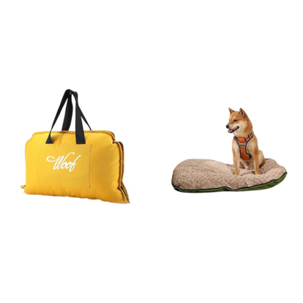 Portable Folding Pet Kennel,Zippered Closure for Easy Carry, Plush Interior 70*50 cm-بيت حيوانات اليفة قابل للطي و محمول إغلاق بسحاب لسهولة الحمل، بطانة داخلية فاخرة، للاستخدام الداخلي والخارجي 50*70 سم