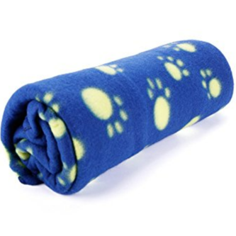 Soft And Lightweight Blanket-Blue- Length 102Cm Width 71.5Cm - بطانية ناعمة وخفيفة -ازرق-الطول 102 سم العرض 71.5 سم