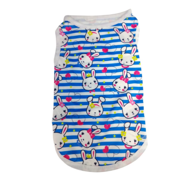 Summer Soft Comfortable Shirt For Pet, Suitable For Daily Wearing - Size Small - قميص صيفي ناعم ومريح للحيوانات الأليفة، مناسب للارتداء اليومي - مقاس صغير