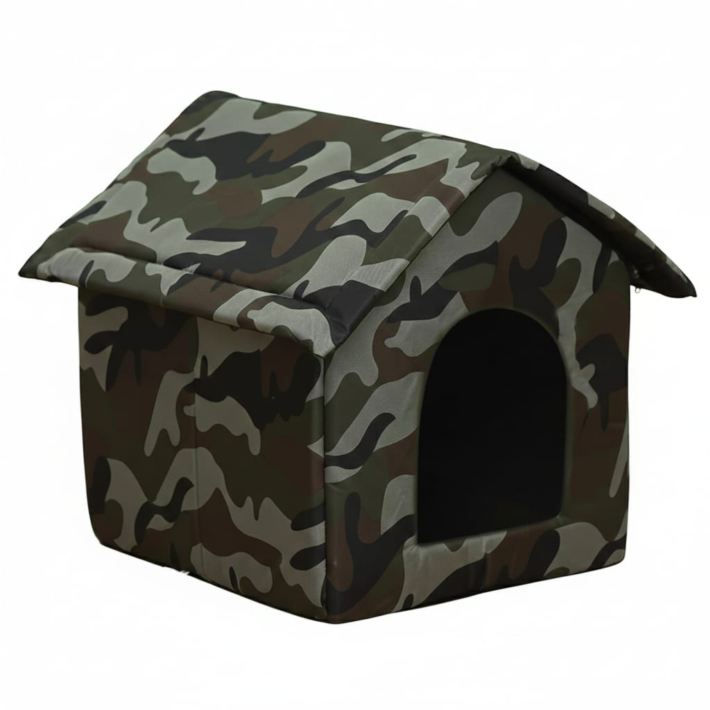 Foldable Warm Soft Easy To Assemble Pet House - 40*35*40cmبيت للحيوانات الأليفة قابل للطي، دافئ وناعم وسهل التركيب ,40*35*40 سم