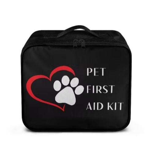 Large Capacity Portable Pouch, Ideal for Storing Travel Medicines And Pet First Aid Supplies-حقيبة محمولة كبيرة السعة، مثالية لتخزين أدوية السفر ومستلزمات الإسعافات الأولية للحيوانات الأليفة