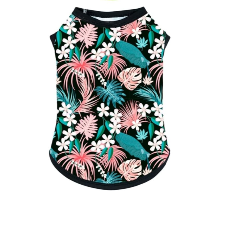 Summer and comfortable pet clothes, size XXL - ملابس صيفية ومريحة للحيوانات الأليفة مقاس 2 اكس لارج