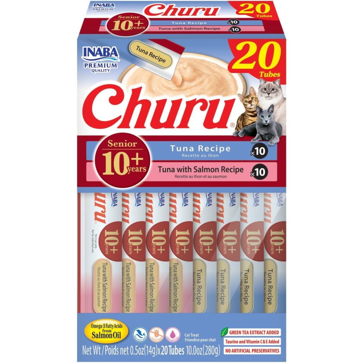 Inaba Tuna Salmon 20*14 g