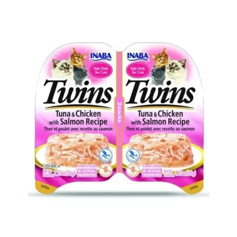 Inaba Twin Cat Tuna & chicken Salmon 2*35 g