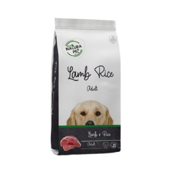 Eco Natura Lamb & Rice Adult Dog Food 15kg  إيكو ناتورا طعام الكلاب البالغة بلحم الضأن والأرز 15 كجم