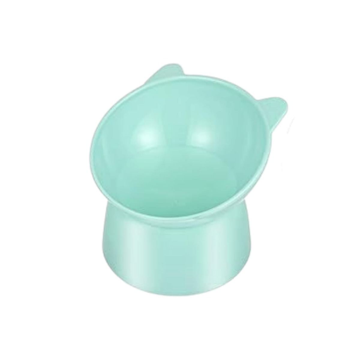 Plastic Raised Elevated pet Bowl - وعاء حيوانات اليفه بلاستيكي مرتفع ومائل ليسهل عمليه الاكل او الشرب