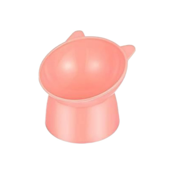 Plastic Raised Elevated Pet Bowl