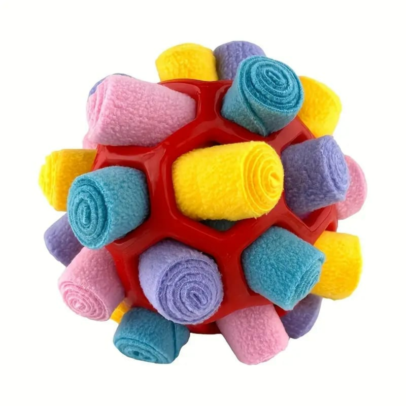 Fun interactive toy for dogs, strong and durable Light Red color