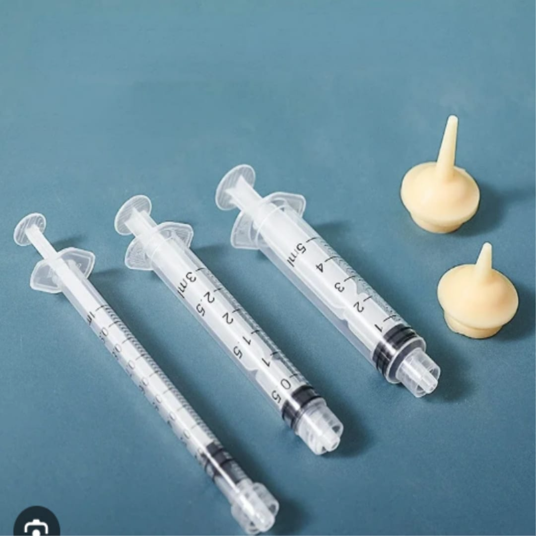 Set of 3 pcs feeder & 2 nipples