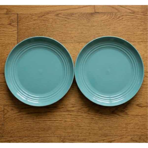 Lightweight 2-piece plastic bowl set suitable for everyday use