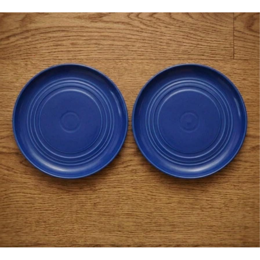 Lightweight 2-piece plastic bowl set suitable for everyday use