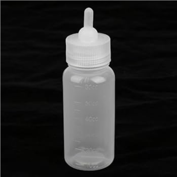 Pet Feeding Bottle and nipple – 60 ml Transparent