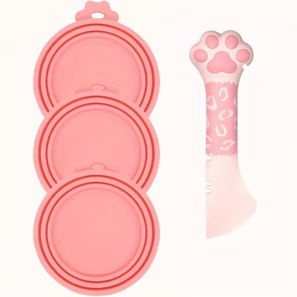 Set of 9 cover with spoon pink