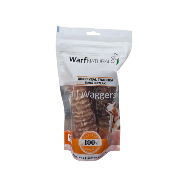 Warf Dried Veal trachea , Natural and healthy Snack 120 g
