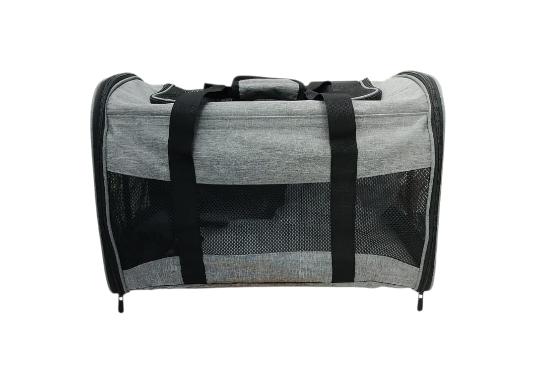 Elegant Pet Carrier Bag, Stylish & Comfortable Length - 50cm Width -34cm Height -34cm gray color