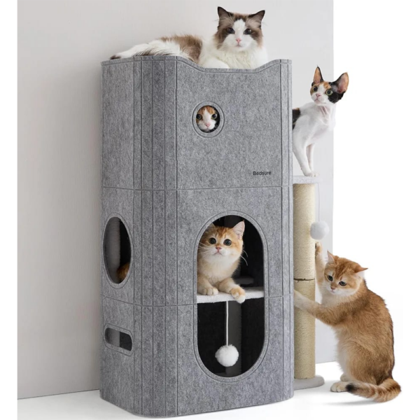 Bedsure Pet Bed 3 storey cat house