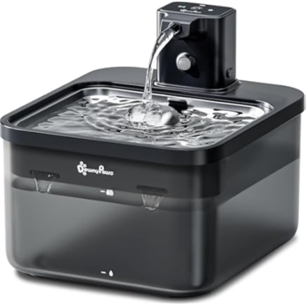 Downy pawo automatic pet fountation 2.5L black