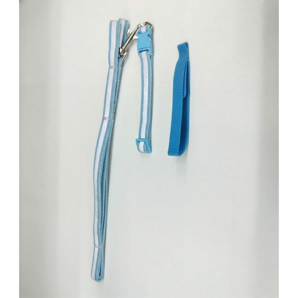 Set of 3 pcs leash , collar different color