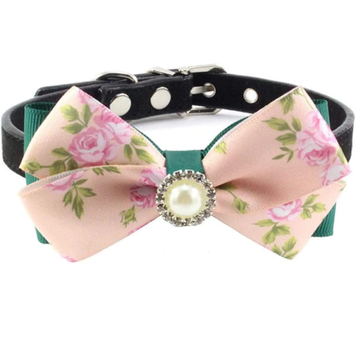 Petfav orites pet collar S size green kimono Size Small 21-28cm