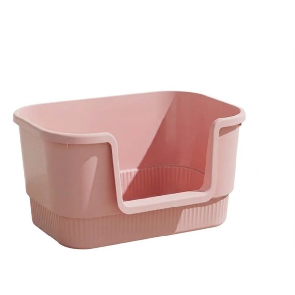 Cat Litter box Baby Pink Length 45cm Width 29cm Height 23cm