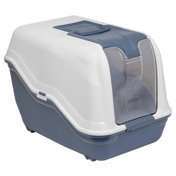 Stylish And Modern Cat Litter Box – Premium Quality And Easy To Clean, Length 50Cm Height 36Cm Width 30Cm صندوق فضلات أنيق وعصري للقطط – جودة فاخرة وسهلة التنظيف, الطول 50 سم الارتفاع 36 سم العرض 30 سم