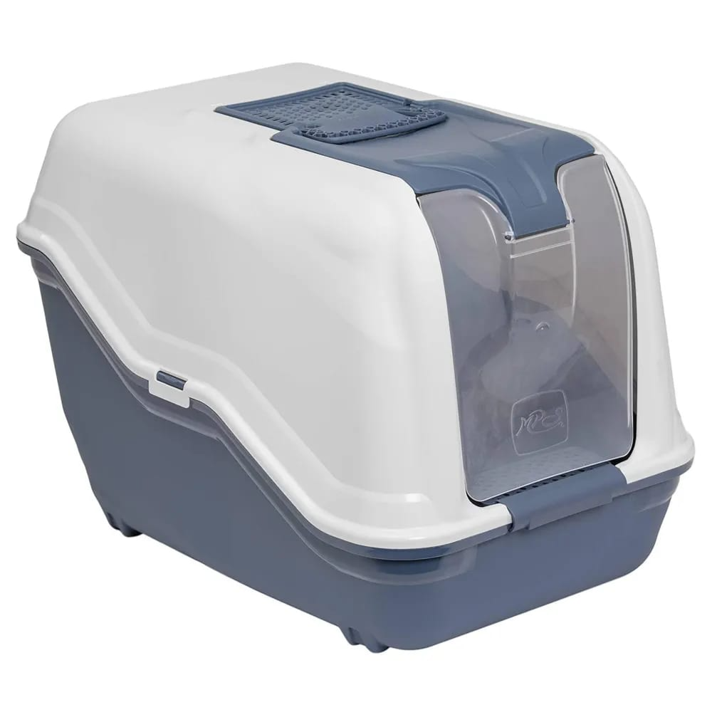 Stylish And Modern Cat Litter Box – Premium Quality And Easy To Clean, Length 50Cm Height 36Cm Width 30Cm صندوق فضلات أنيق وعصري للقطط – جودة فاخرة وسهلة التنظيف, الطول 50 سم الارتفاع 36 سم العرض 30 سم