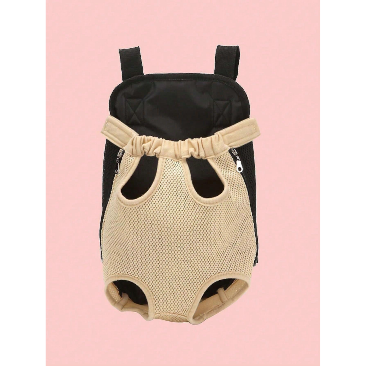 Pet Front Carrier Beige color L size