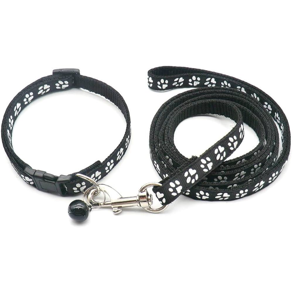 Amylove Pet collar & Leash Different color size: 19cm-32cm Leash length:120cm