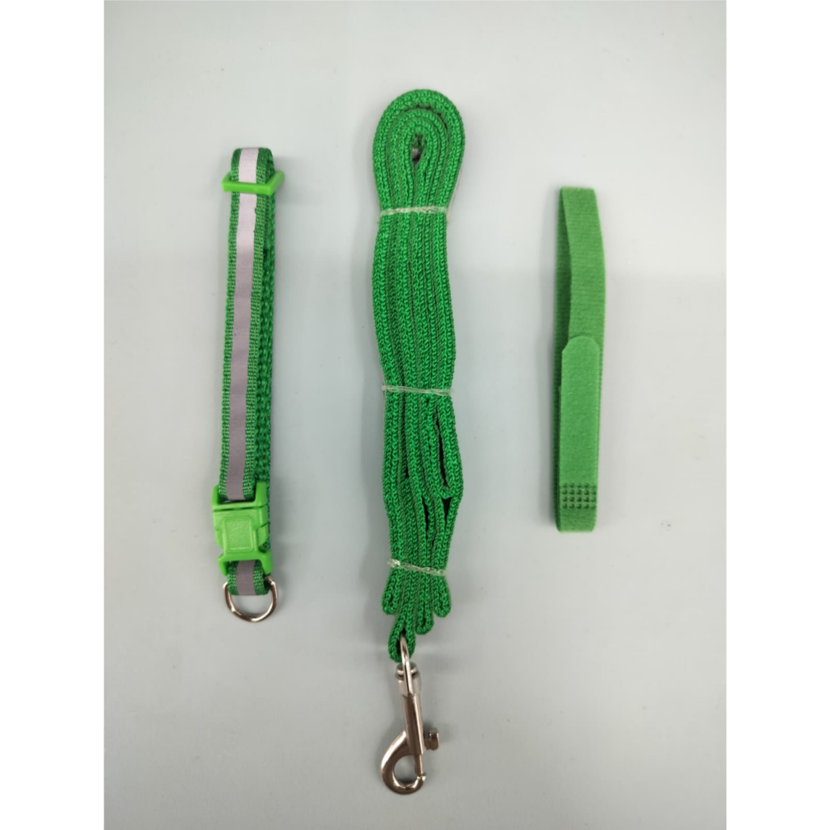 Set of 3 pcs leash , collar different color Leash 120cm Collar 22cm-28cm