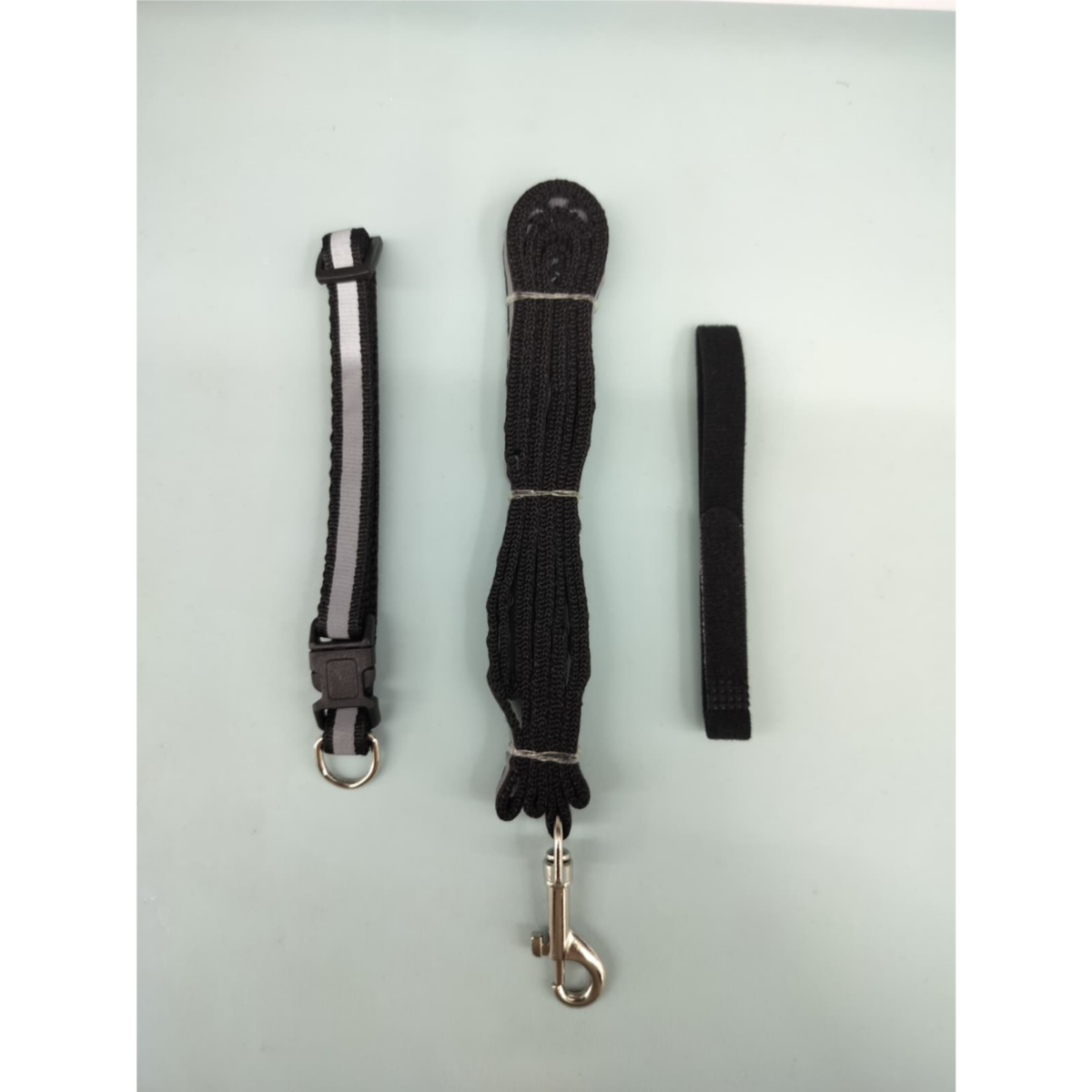 Set of 3 pcs leash , collar different color