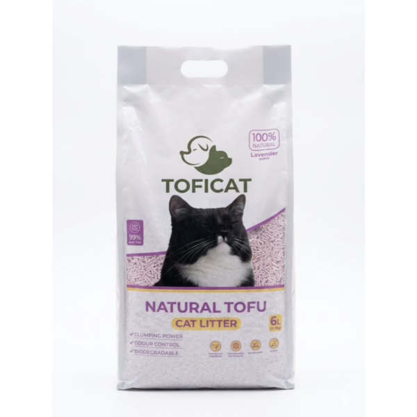 Toficat Tofu Litter Lavender Scent 6 L