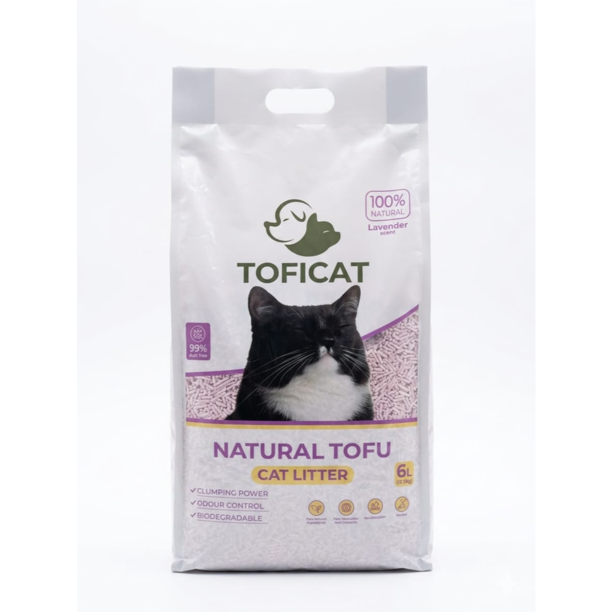 Toficat Tofu Litter Lavender Scent 6 L
